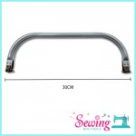 FRAME - SQUARE-METAL-30CM (SILVER)